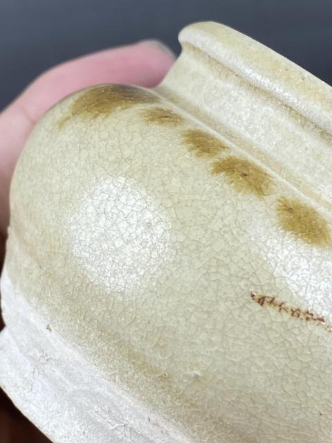 古玩陶瓷唐代長沙窯點褐彩小罐拍賣,當前價格8888元