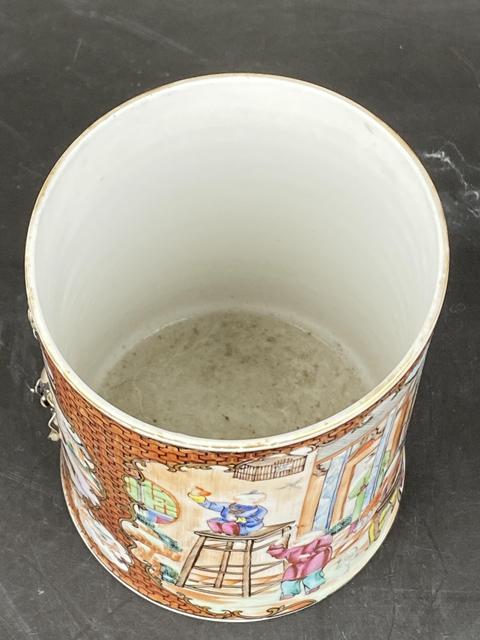 古玩陶瓷廣彩滿大人馬克杯拍賣,當前價格8888元
