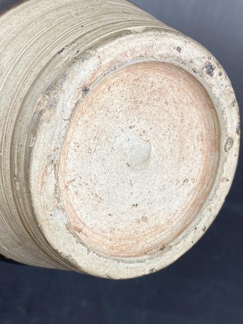 古玩陶瓷黑釉梅瓶拍賣,當前價格3888元