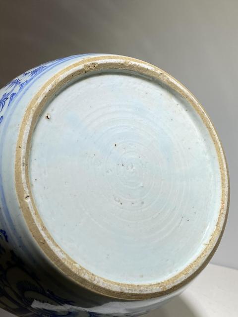 古玩陶瓷青花纏枝三囍字罐拍賣，當前價格1888元