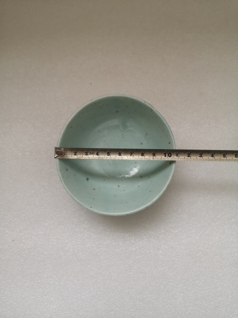 古玩陶瓷清代道光花卉紋青花碗拍賣,當前價格750元