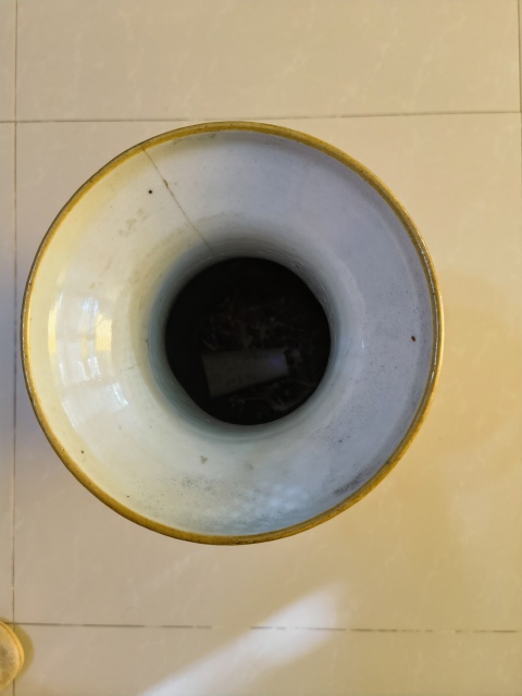 古玩陶瓷清 青花粉彩二十四開(kāi)窗鳳耳瓶拍賣,當(dāng)前價(jià)格30000元