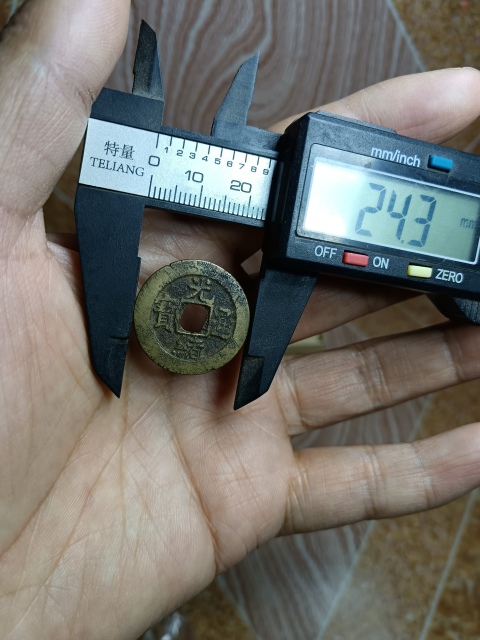 古玩錢幣【清】光緒通寶小平大樣拍賣,當前價格188元