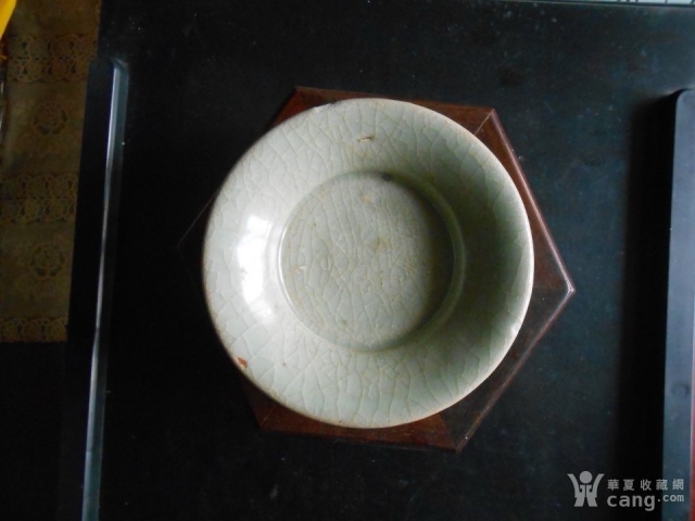 古玩陶瓷明代龍泉盤拍賣，當前價格1200元