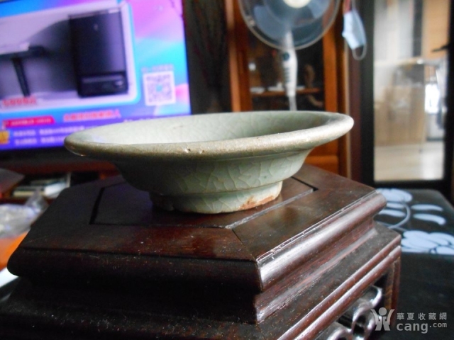 古玩陶瓷明代龍泉盤拍賣，當前價格1200元