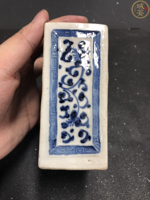 古玩陶瓷道光青花纏枝花卉四方茶葉蓋罐拍賣，當(dāng)前價(jià)格4800元