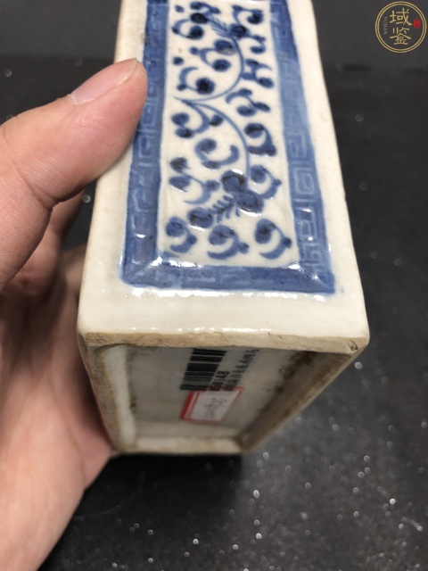 古玩陶瓷道光青花纏枝花卉四方茶葉蓋罐拍賣，當(dāng)前價(jià)格4800元