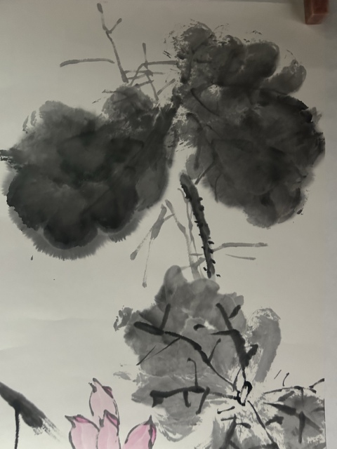 古玩字畫劉輝老師精品《香遠襲人》拍賣，當(dāng)前價格557元