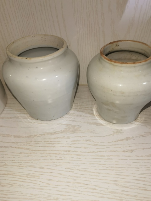 古玩陶瓷明代白釉罐拍賣，當前價格800元