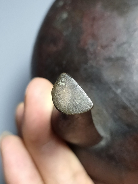 古玩銅器清代鼎式爐【附保真卡】拍賣,當前價格15000元