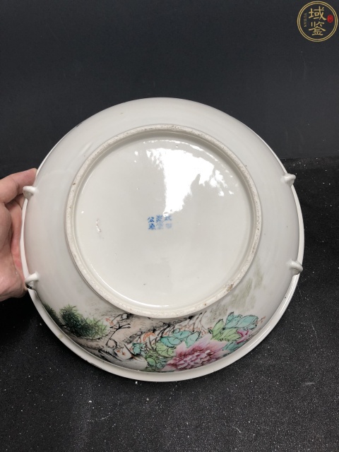 古玩陶瓷江西瓷業(yè)公司官窯款超細路粉彩鶴鹿同春一品鍋拍賣,當前價格5980元