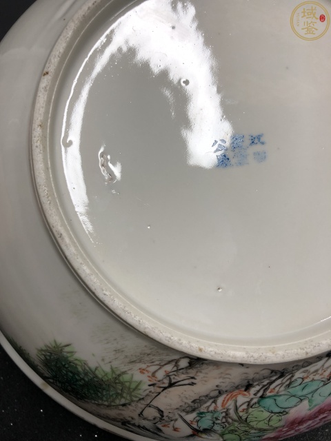 古玩陶瓷江西瓷業(yè)公司官窯款超細路粉彩鶴鹿同春一品鍋拍賣,當前價格5980元