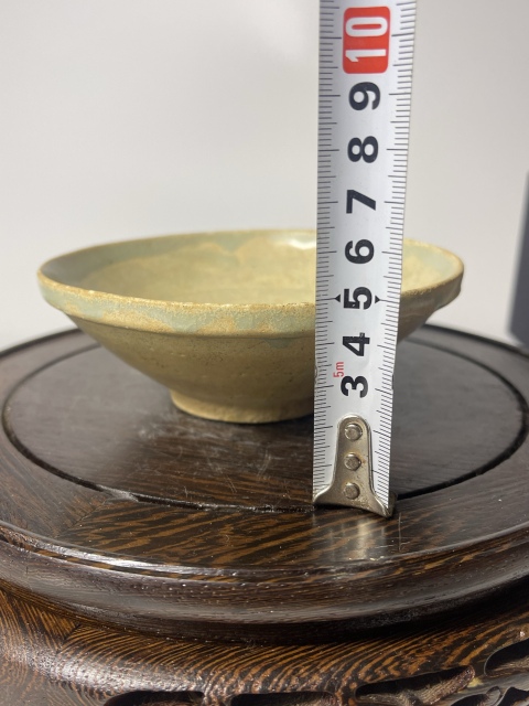古玩陶瓷宋.青白釉直口斗笠碗拍賣，當前價格999元