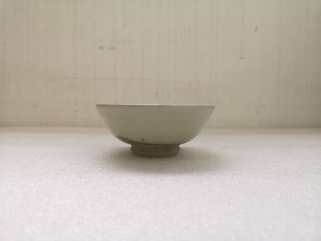 古玩陶瓷磁州窯白釉茶碗拍賣,當前價格680元