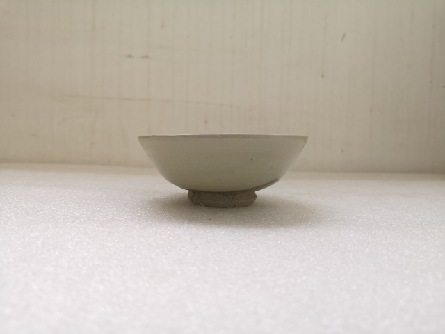 古玩陶瓷磁州窯白釉茶碗拍賣,當前價格680元