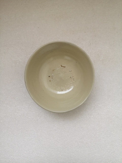 古玩陶瓷磁州窯白釉茶碗拍賣,當前價格680元