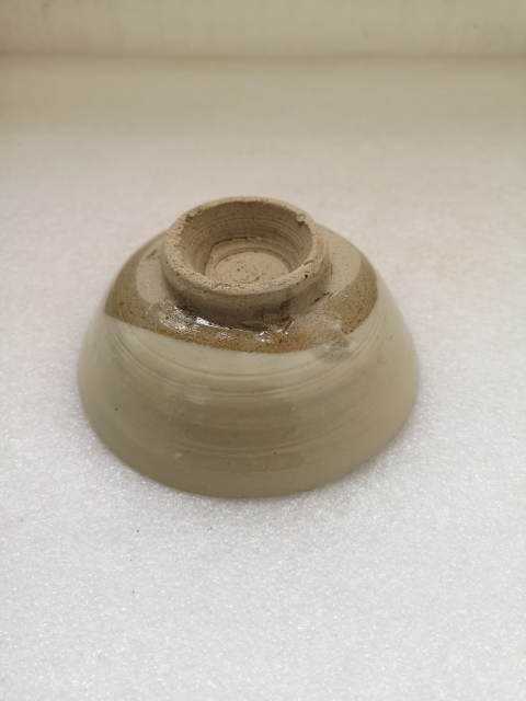 古玩陶瓷磁州窯白釉茶碗拍賣,當前價格680元