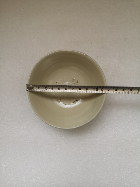 古玩陶瓷磁州窯白釉茶碗拍賣,當前價格680元