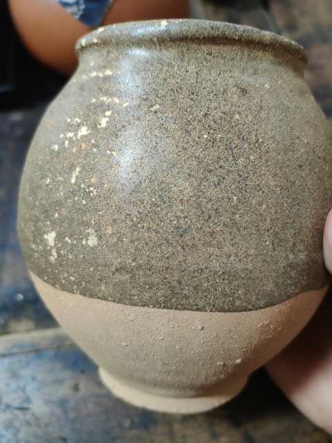 古玩陶瓷宋代·茶葉末釉罐子拍賣,當前價格168元
