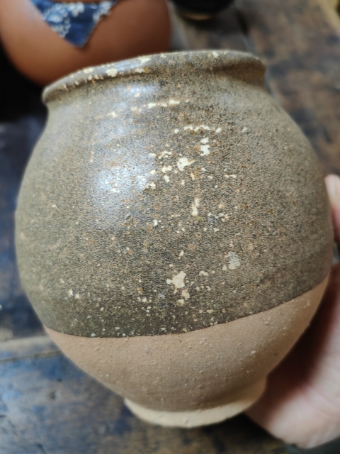 古玩陶瓷宋代·茶葉末釉罐子拍賣,當前價格168元