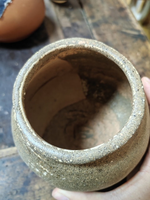 古玩陶瓷宋代·茶葉末釉罐子拍賣,當前價格168元