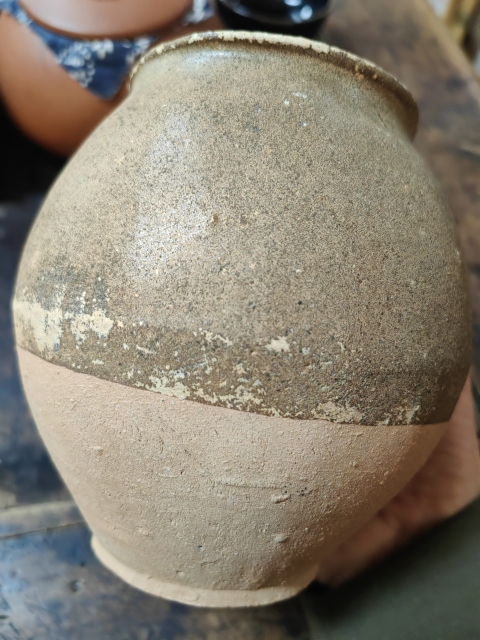 古玩陶瓷宋代·茶葉末釉罐子拍賣,當前價格168元