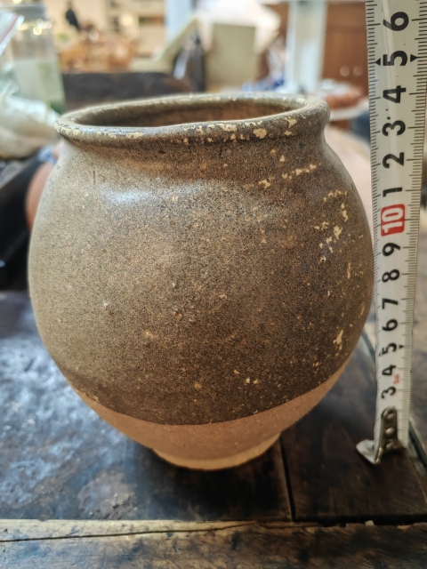 古玩陶瓷宋代·茶葉末釉罐子拍賣,當前價格168元
