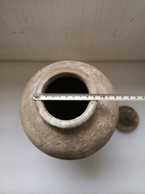 古玩陶瓷彩繪塔式罐拍賣，當前價格3500元