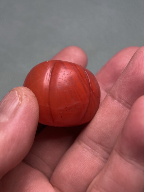古玩玉器藏傳南紅瓜珠2拍賣,當(dāng)前價格4600元