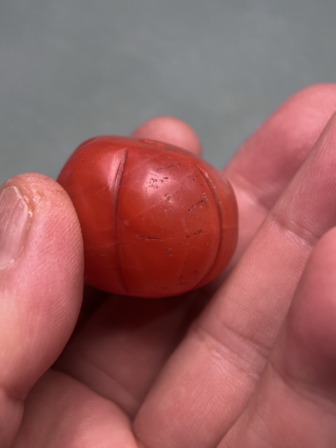 古玩玉器藏傳南紅瓜珠2拍賣,當(dāng)前價格4600元