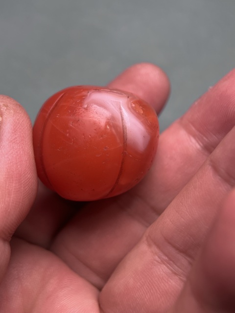 古玩玉器藏傳南紅瓜珠2拍賣,當(dāng)前價格4600元