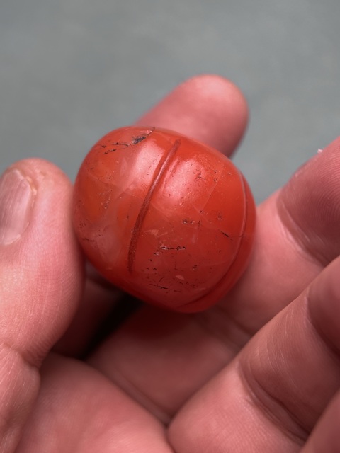 古玩玉器藏傳南紅瓜珠2拍賣,當(dāng)前價格4600元