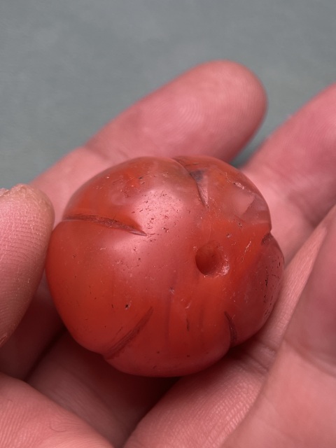 古玩玉器藏傳南紅瓜珠2拍賣,當(dāng)前價格4600元