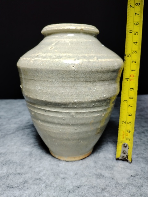 古玩陶瓷（全品）元末明初影青罐拍賣，當前價格1100元