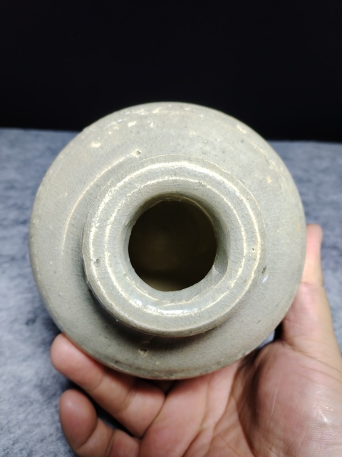 古玩陶瓷（全品）元末明初影青罐拍賣，當前價格1100元