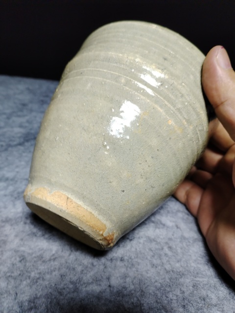 古玩陶瓷（全品）元末明初影青罐拍賣，當前價格1100元