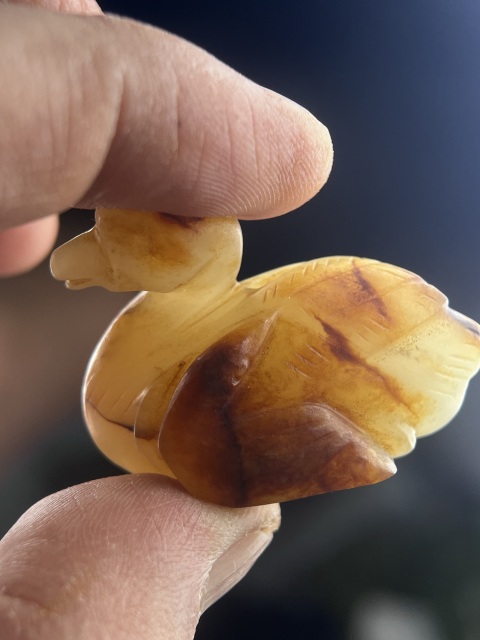 古玩玉器遼金寶鴨拍賣，當前價格28800元