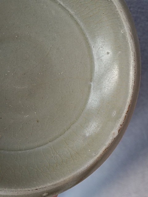 古玩陶瓷館藏級(jí)珍品五代十國(guó)青釉折沿洗拍賣，當(dāng)前價(jià)格5980元
