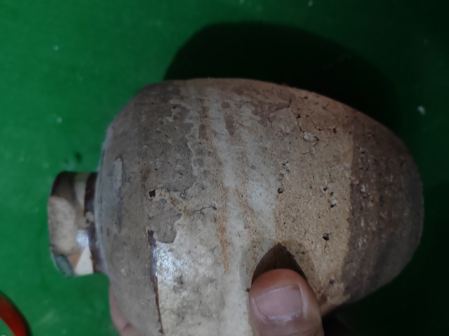 古玩陶瓷吉州窯褐彩小梅瓶拍賣,當前價格1677元
