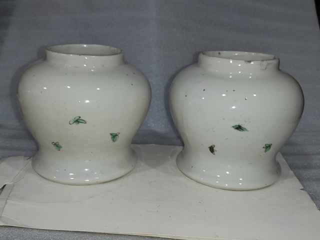 古玩陶瓷粉彩教子圖人物紋罐拍賣，當前價格1880元