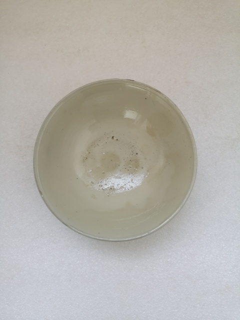 古玩陶瓷元末明初磁州窯白釉碗拍賣(mài),當(dāng)前價(jià)格580元
