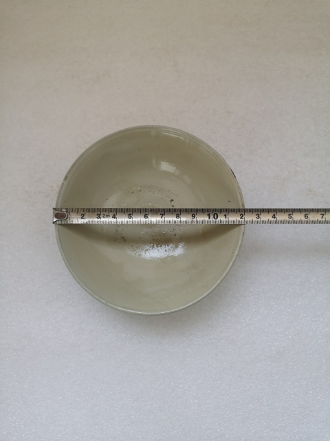 古玩陶瓷元末明初磁州窯白釉碗拍賣(mài),當(dāng)前價(jià)格580元