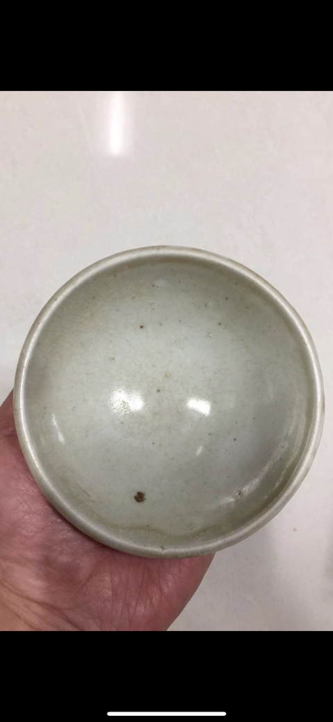 古玩陶瓷青白釉唇口茶盞拍賣,當前價格1680元