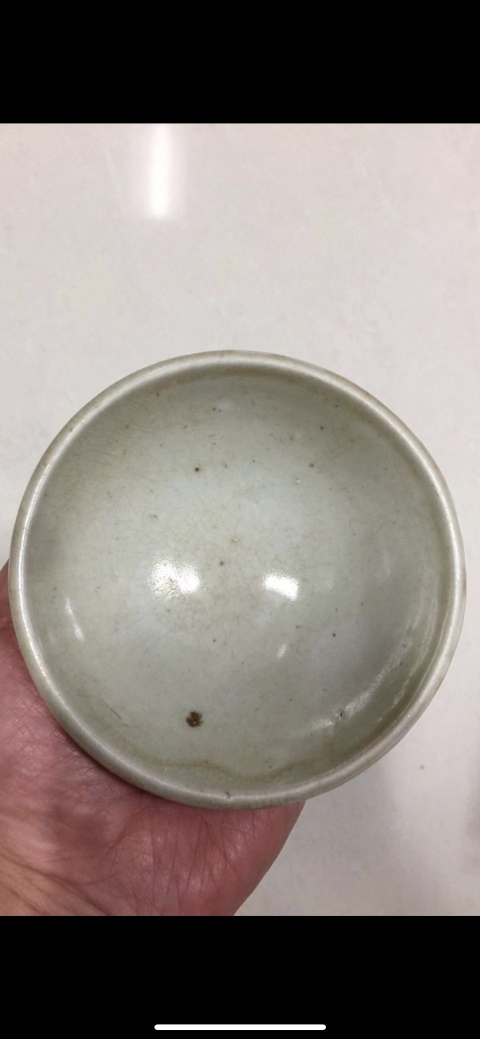 古玩陶瓷青白釉唇口茶盞拍賣,當前價格1680元