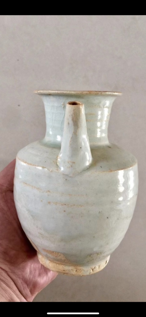 古玩陶瓷青白釉執壺拍賣,當前價格8888元