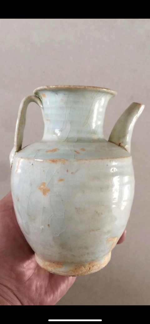 古玩陶瓷青白釉執壺拍賣,當前價格8888元