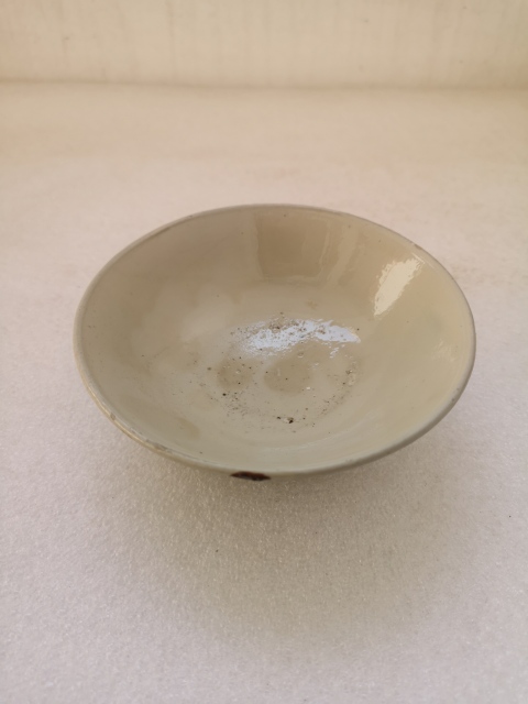古玩陶瓷元末明初磁州窯白釉碗拍賣(mài),當(dāng)前價(jià)格580元