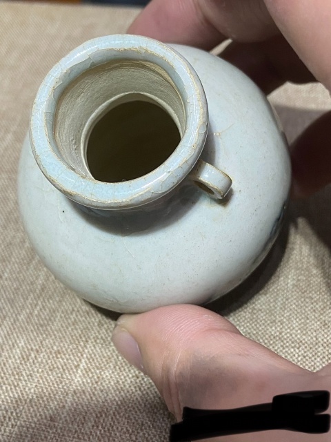 古玩陶瓷元青花花卉紋雙系罐拍賣，當前價格5000元