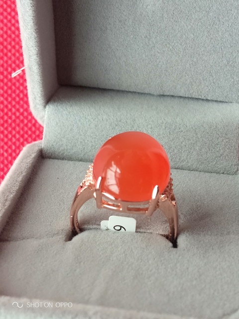 古玩玉器南紅戒指拍賣，當前價格265元