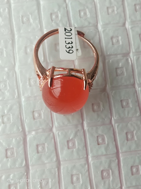 古玩玉器南紅戒指拍賣，當前價格265元